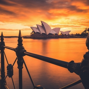 Australia-Sydney-Cairns-melbs/Sydney-auringonlasku