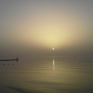 Jordania/Sunset-at-Aqaba-Bay